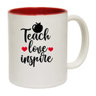 Teach Love Inspire Teacher School - Funny Coffee Mug