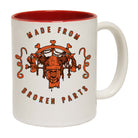 Made From Broken Parts Sailor - Funny Coffee Mug