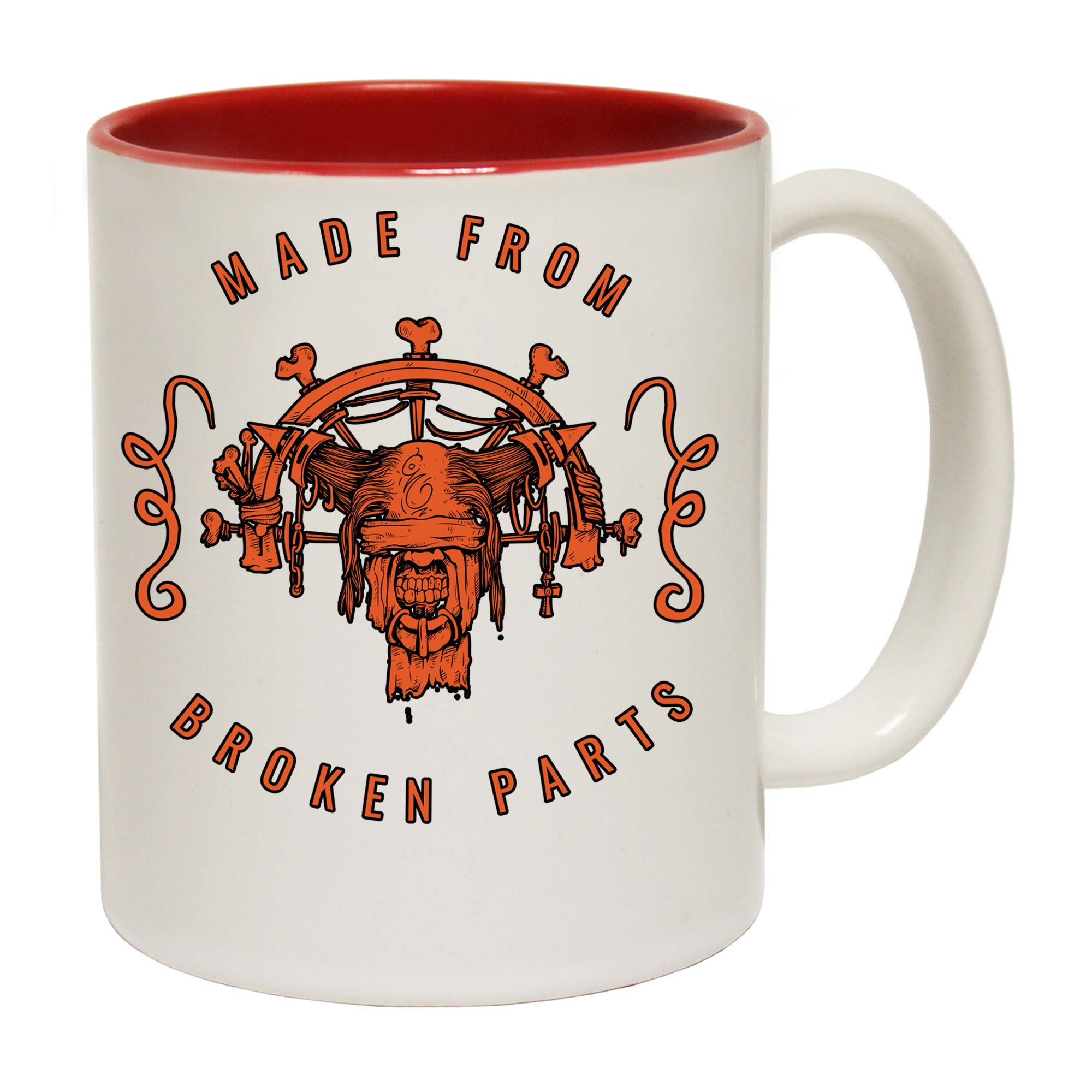 Made From Broken Parts Sailor - Funny Coffee Mug