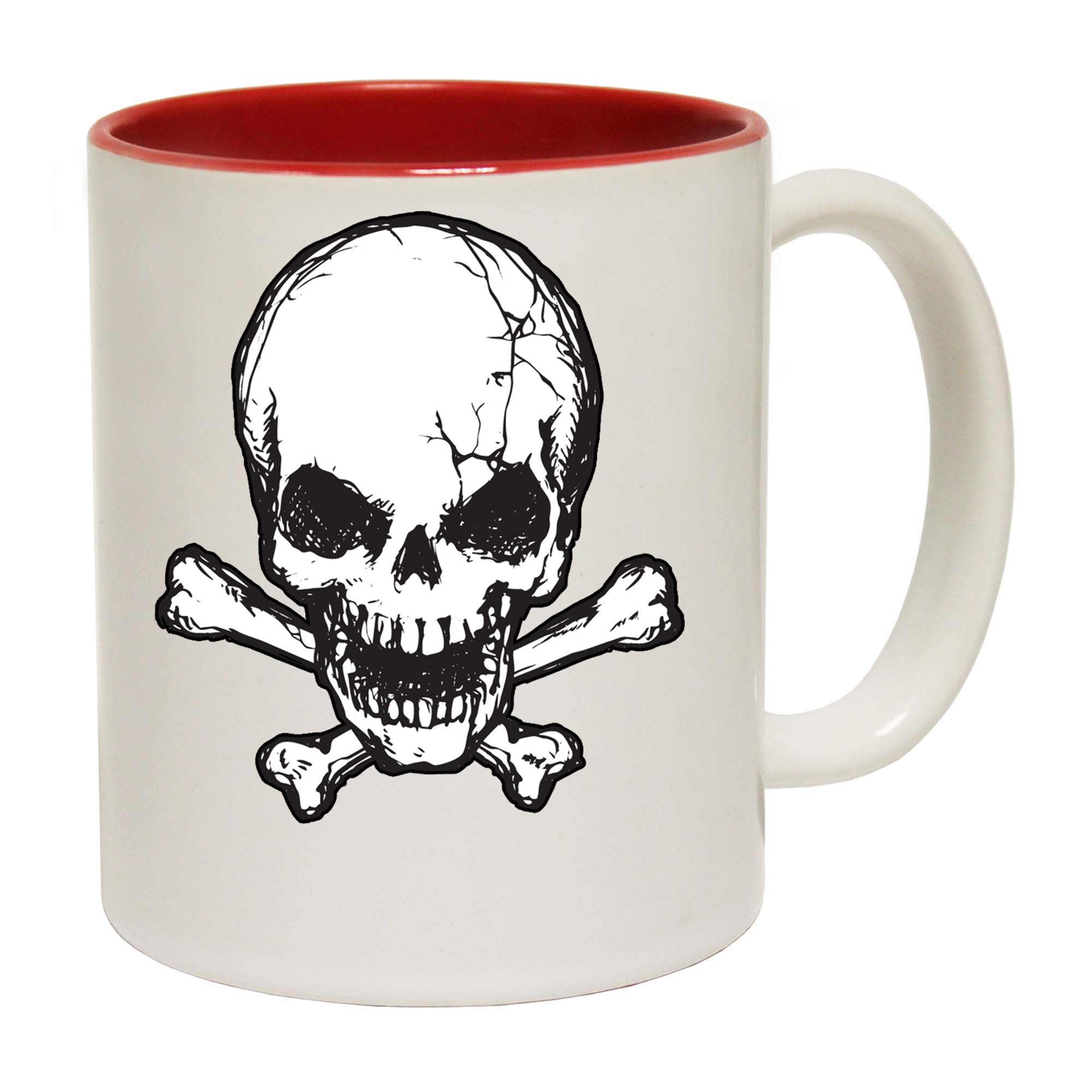 Skull And Crossbones - Funny Coffee Mug