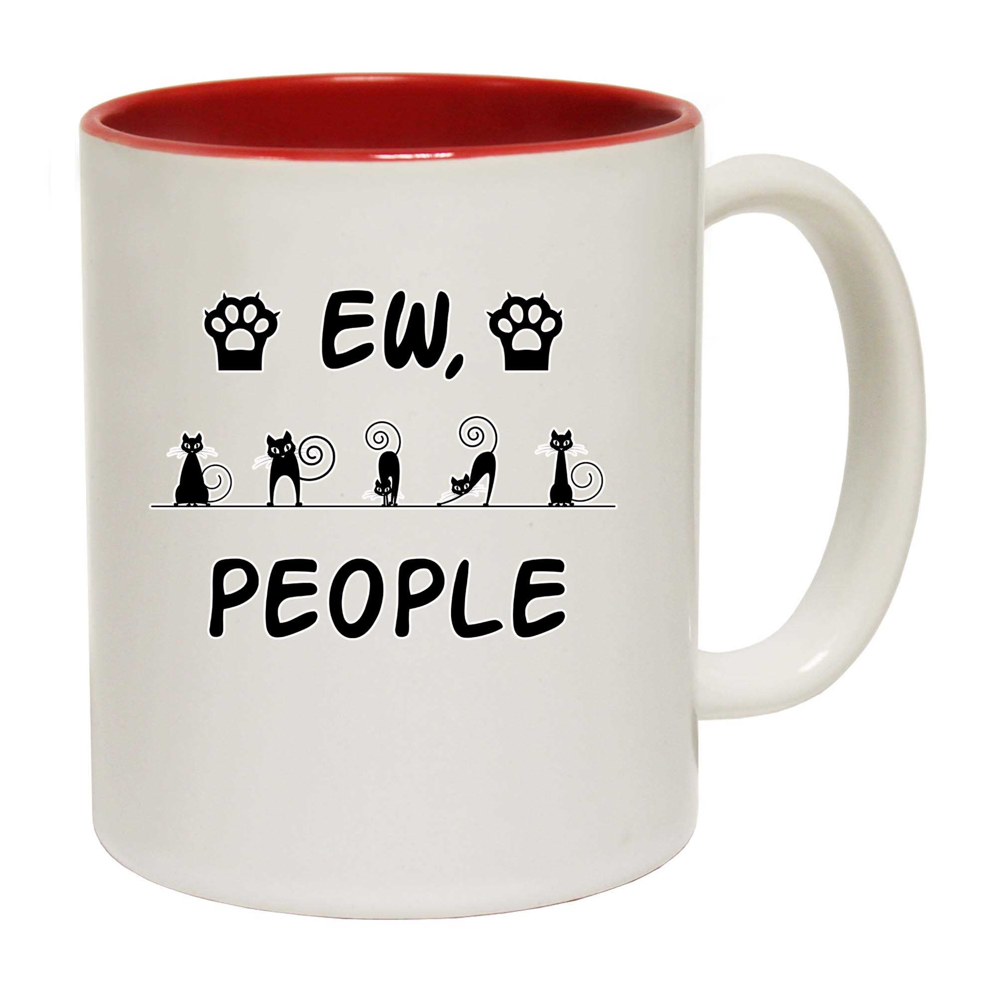 Ew People Cat Version V2 - Funny Coffee Mug