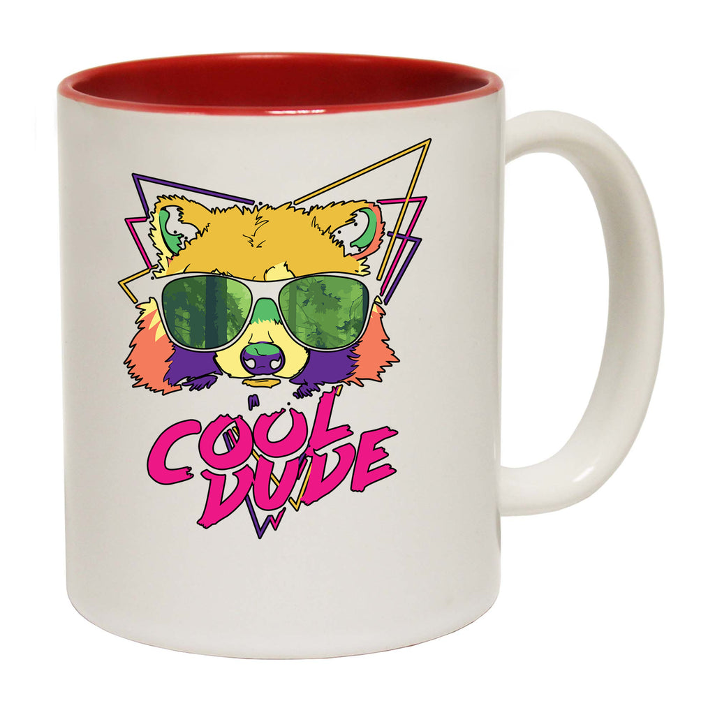 Raccoon Retro Animal - Funny Coffee Mug