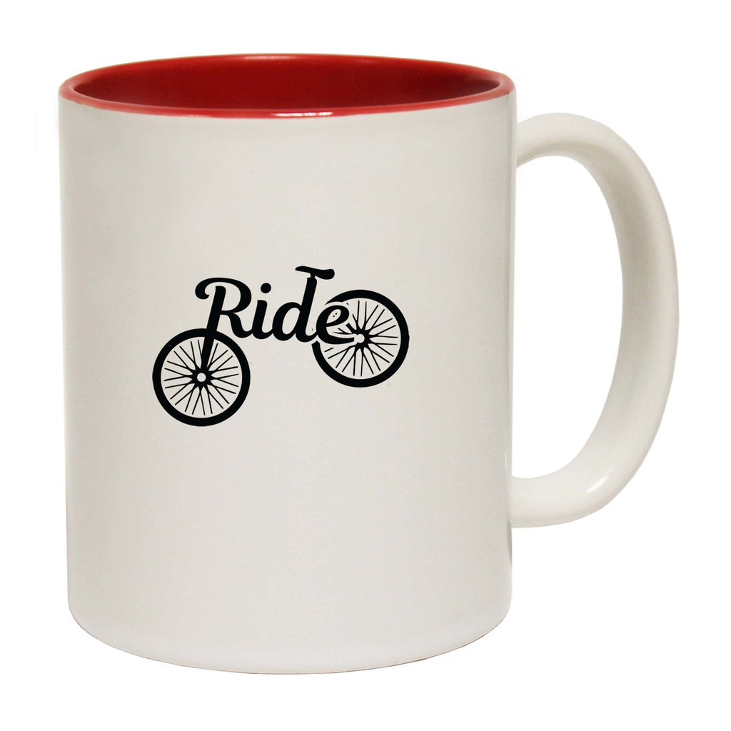 Ride Cycling Bicycle Bike - Funny Coffee Mug