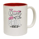 Queen Of The Grill Smoked Meat Bbq Barbecue - Funny Coffee Mug