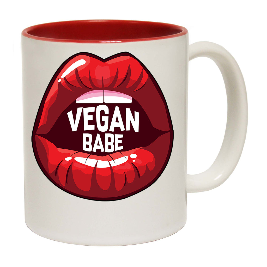 Vegan Babe Lips Food - Funny Coffee Mug