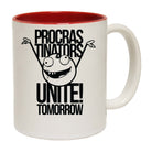 Procrastinators Unite Tomorrow - Funny Coffee Mug