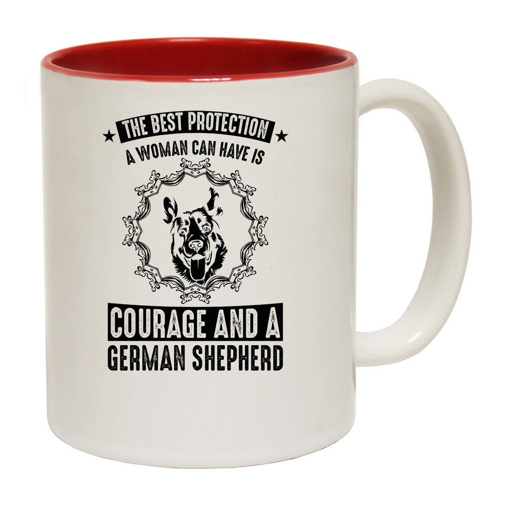 Best Protection German Shepherd Dogs Dog Pet Animal - Funny Coffee Mug