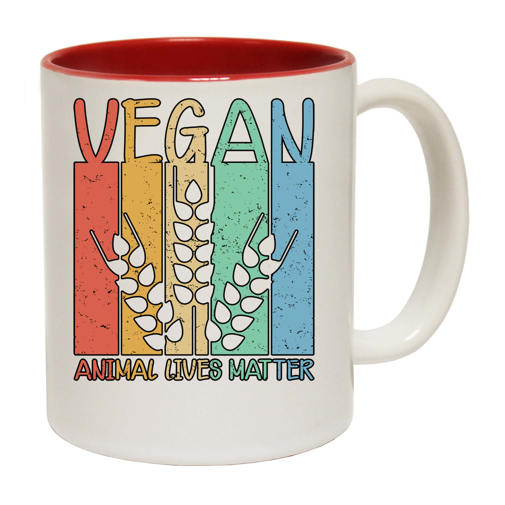 Vegan Animal Lives Matter Food - Funny Coffee Mug