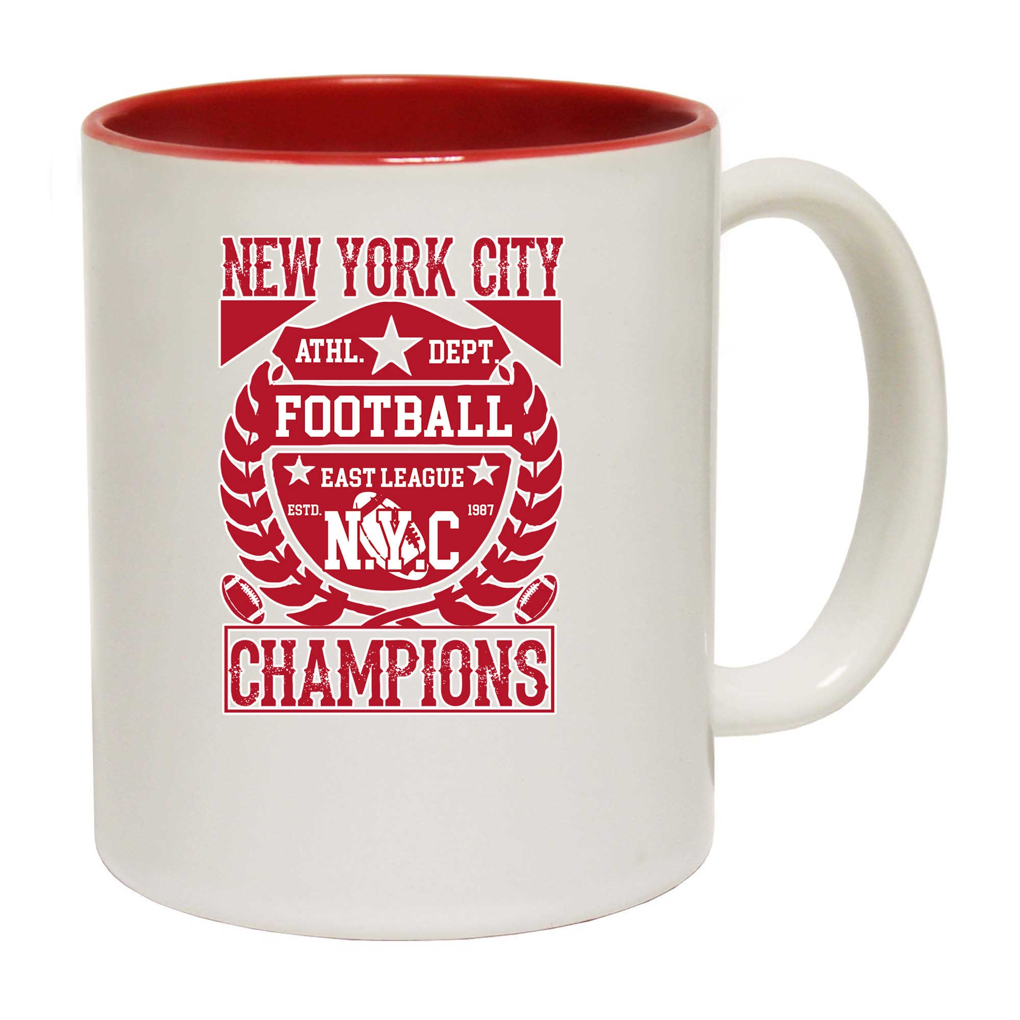 New York City Athl Football Dept - Funny Coffee Mug