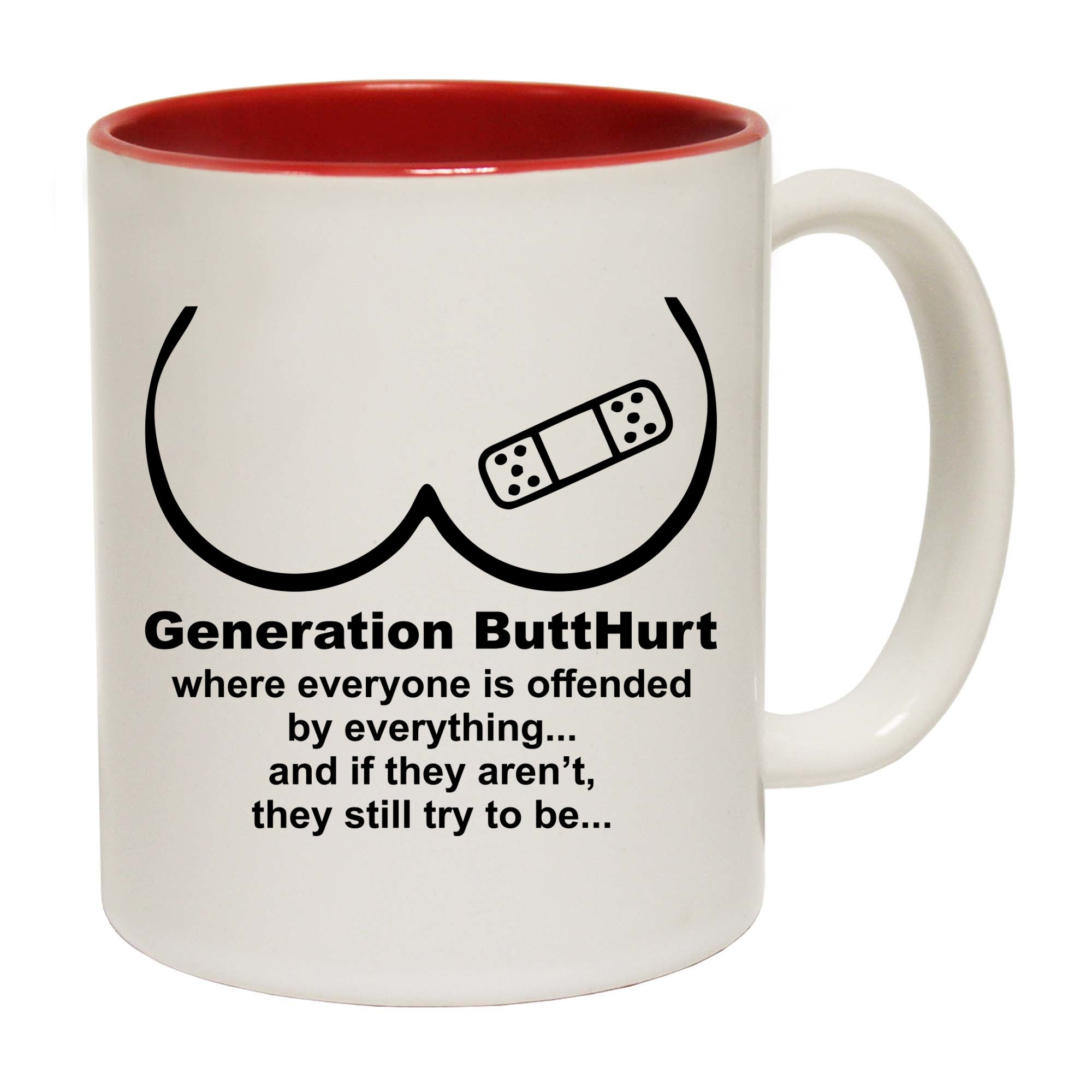 Generation Butthurt - Funny Coffee Mug