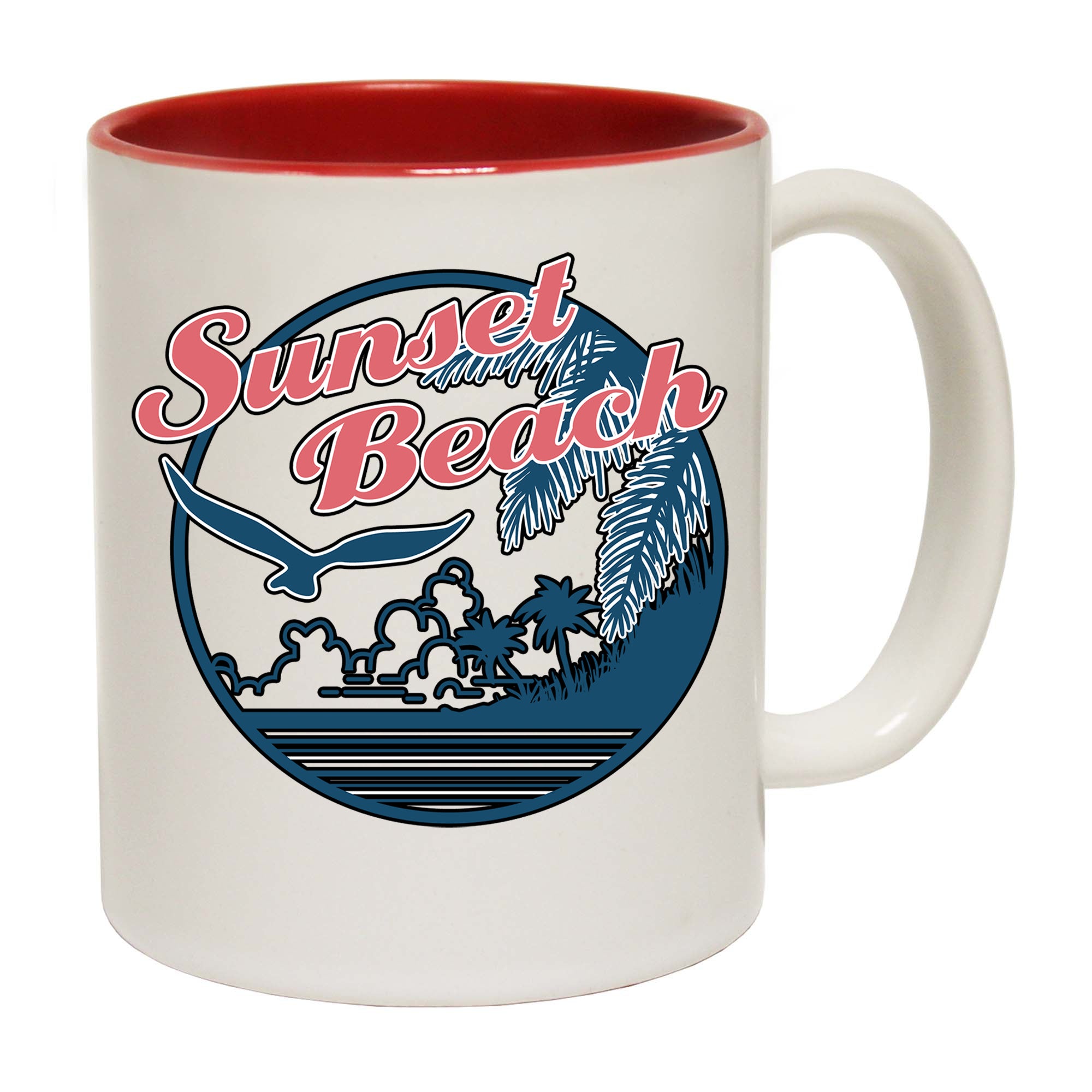 Sunset Beach Fashion - Funny Coffee Mug