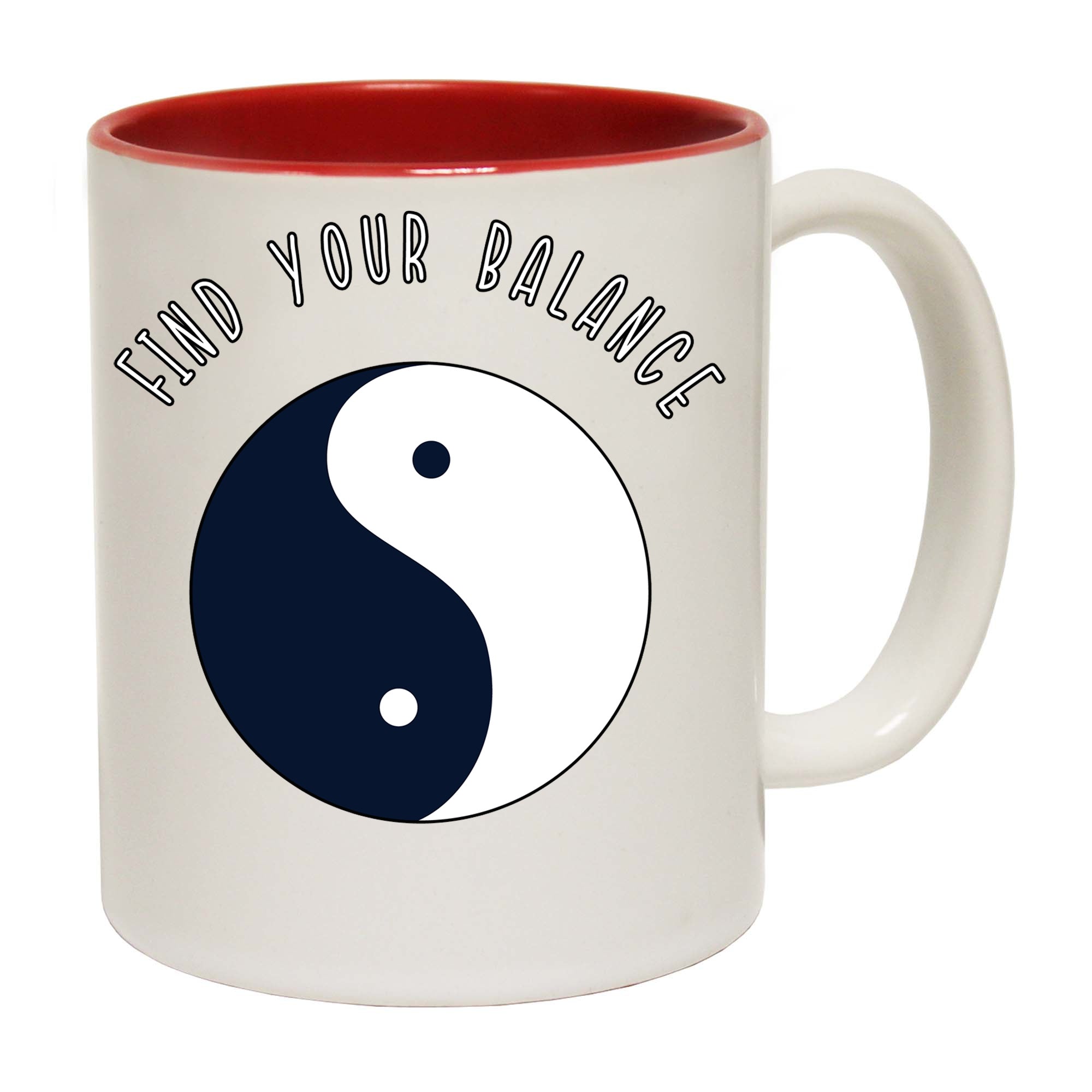 Find Your Balance - Funny Coffee Mug