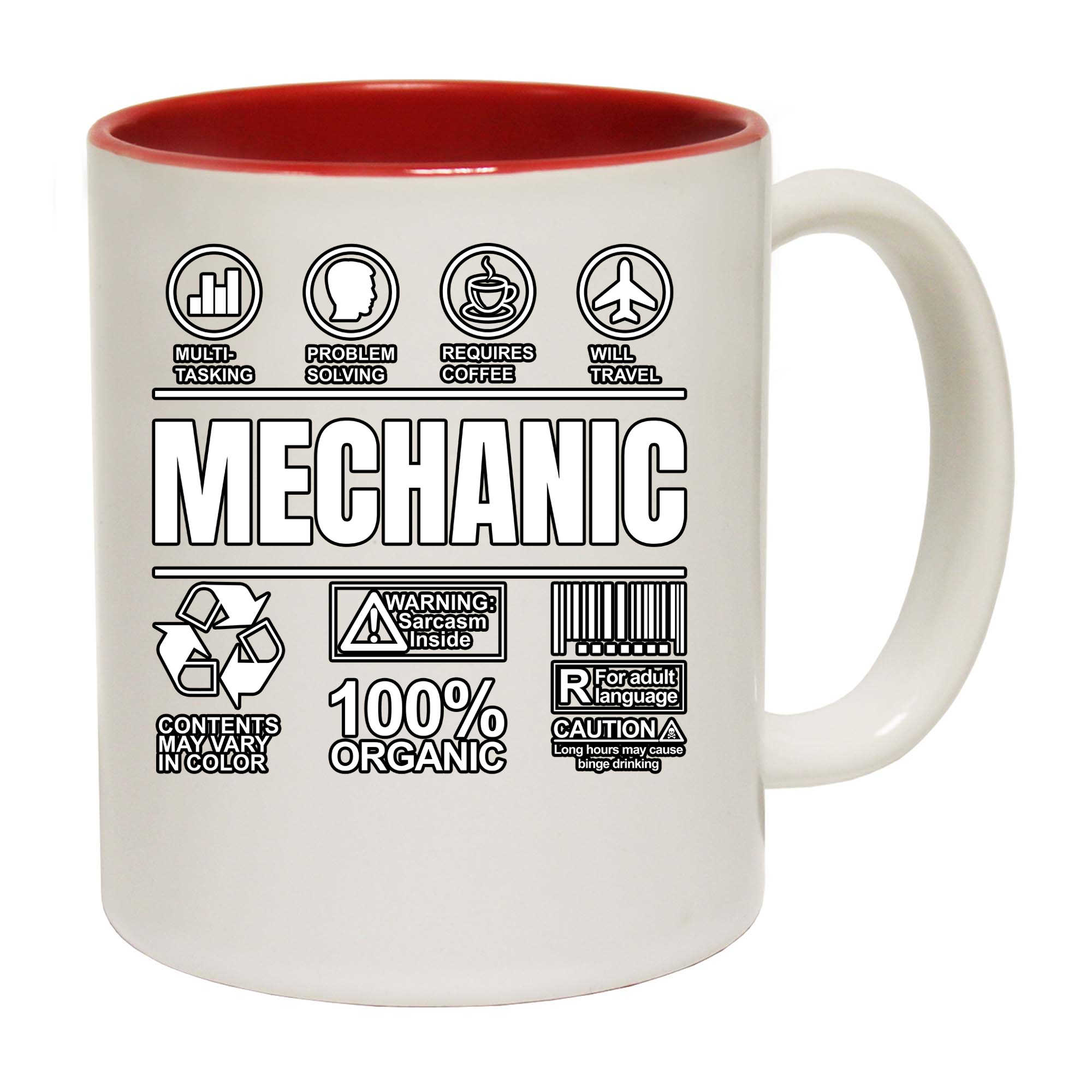 Mechanic Sarcastic Humour - Funny Coffee Mug