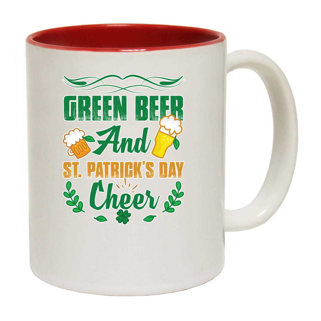 Green Beer And St Patricks Day Irish Ireland - Funny Coffee Mug