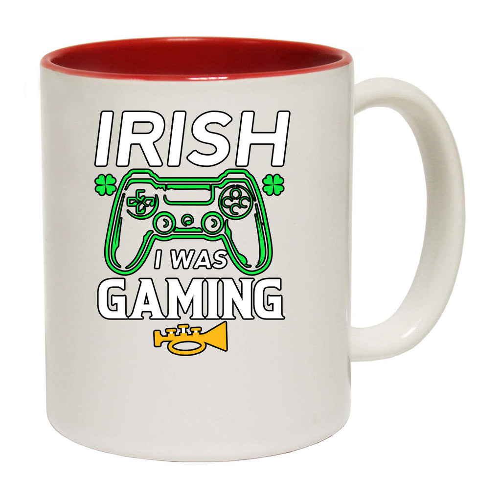 Irish I Was Gaming St Patricks Day Ireland - Funny Coffee Mug