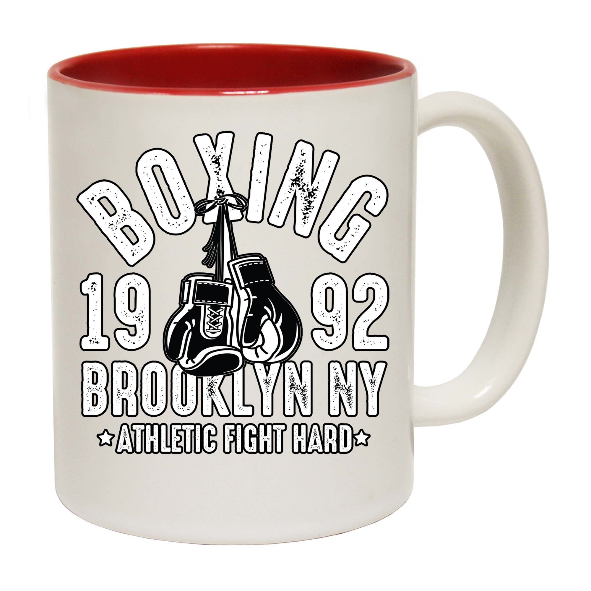 Boxing 1992 Brooklyn New York - Funny Coffee Mug