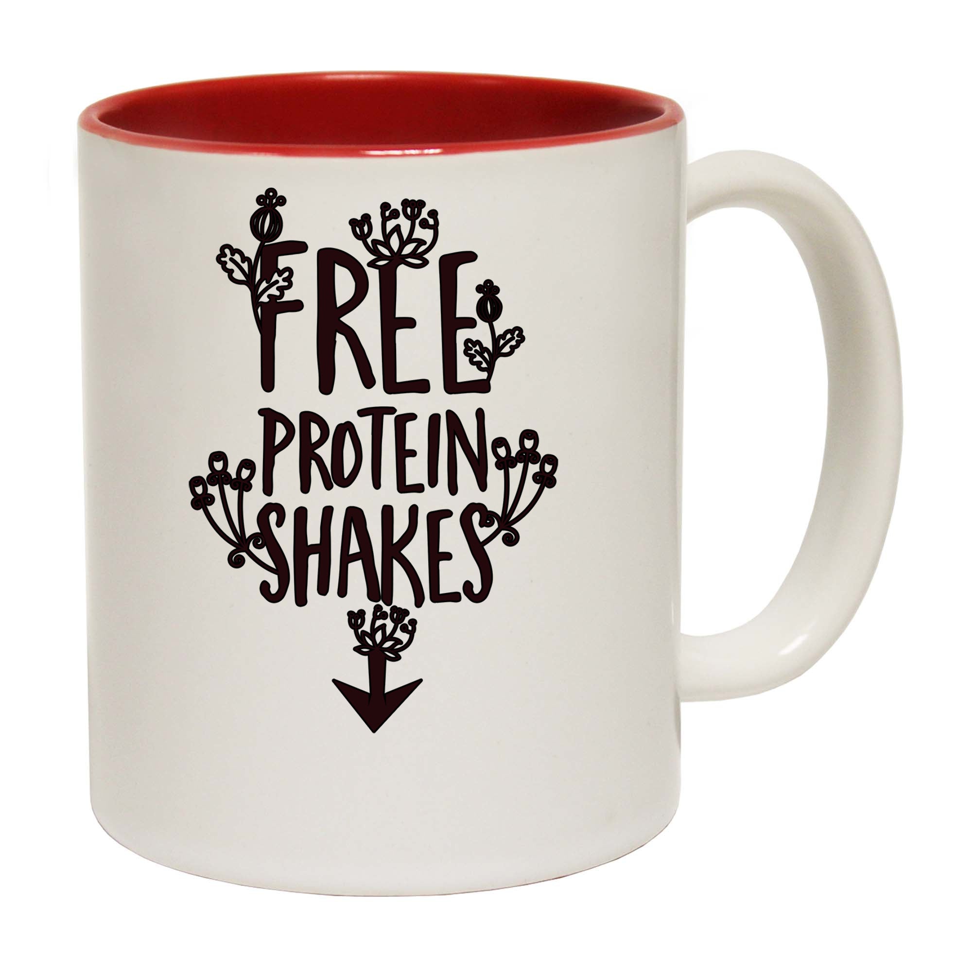 Free Protein Shakes - Funny Coffee Mug