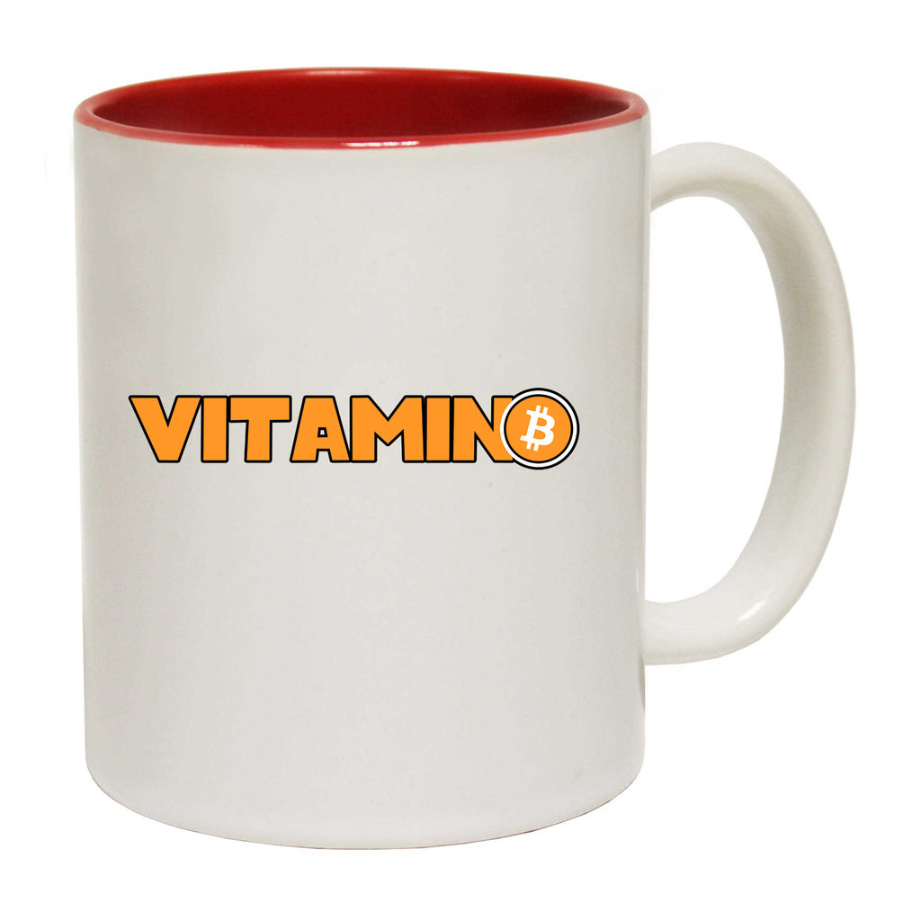 Vitamin B For Bitcoin Currency Trading - Funny Coffee Mug