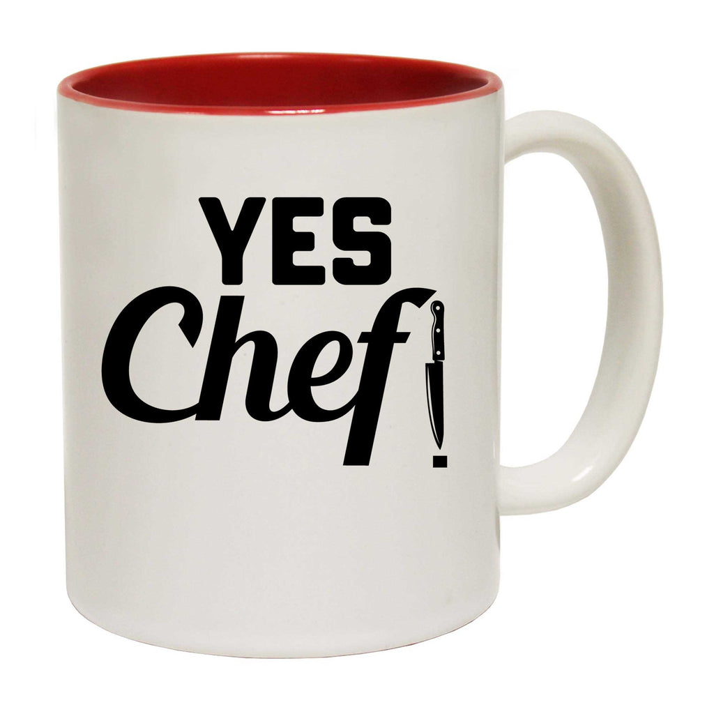 Yes Chef Kitchen Cooking - Funny Coffee Mug