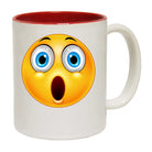 Surprised Emoticon Smile Face Icon - Funny Coffee Mug