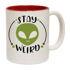 Stay Weird Alien V2 - Funny Coffee Mug