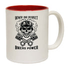 Honor And Respect Bikers Power Motorcycle Motorbike - Funny Coffee Mug