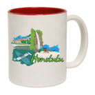 Honolulu Hawaii Country Flag Destination - Funny Coffee Mug