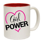 Girl Power Heart - Funny Coffee Mug