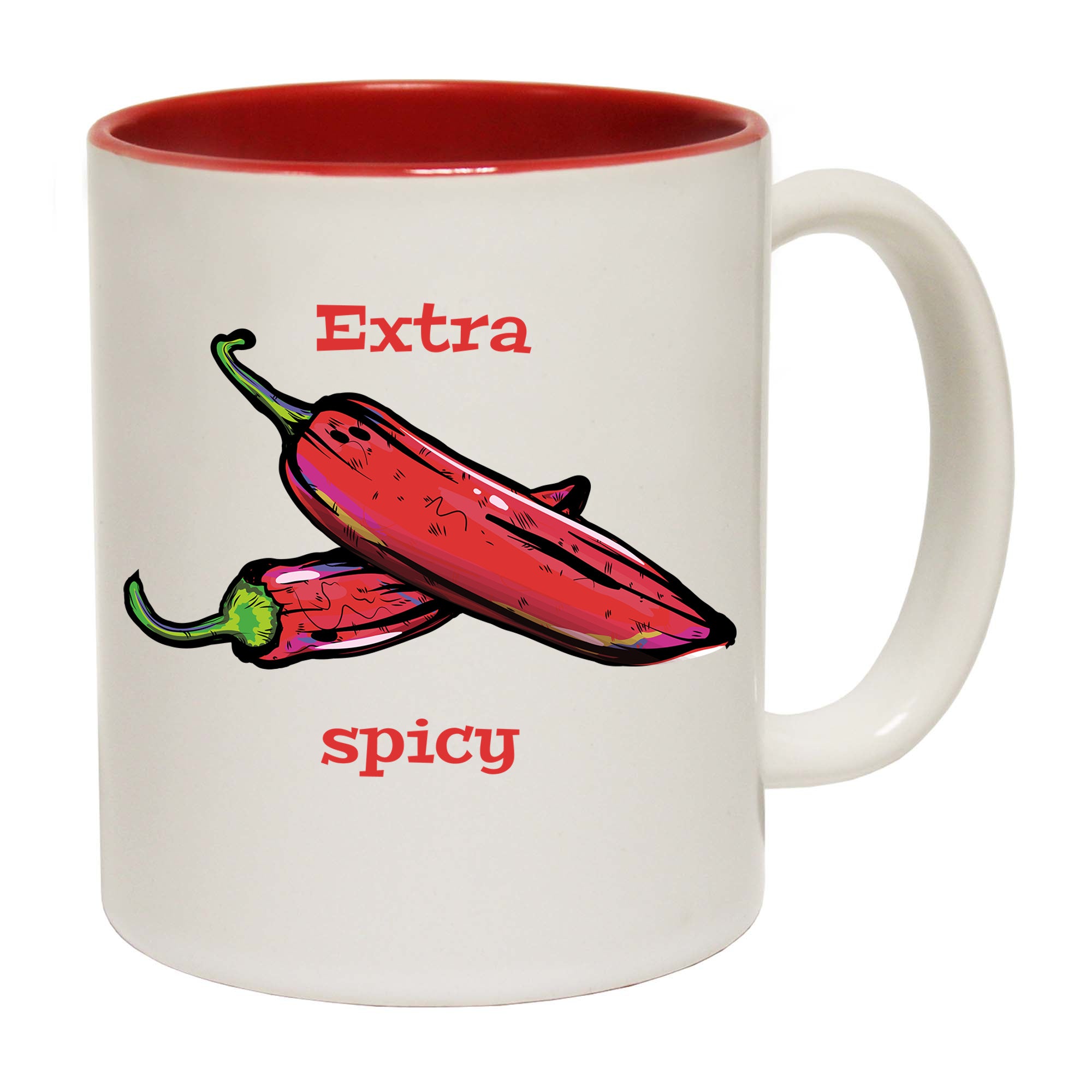 Extra Spicy Chillies - Funny Coffee Mug