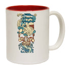 Temple Skull Koi - Funny Coffee Mug