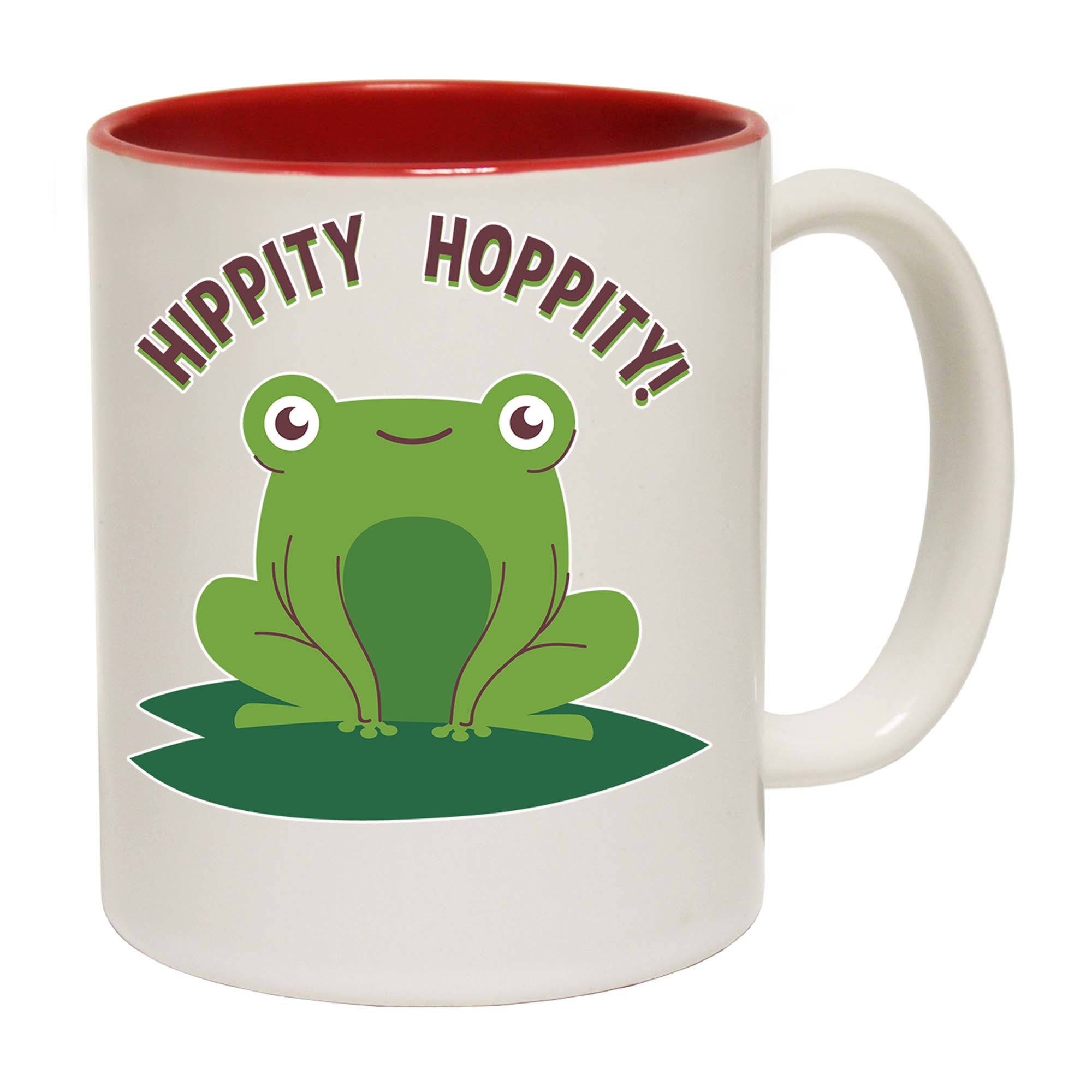 Hippity Hopity Frog Tmp30169 - Funny Coffee Mug