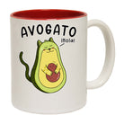 Avagato Avocado Cat Kitten Cats - Funny Coffee Mug