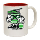Lets Paint Cool Cartoon Painter Retro - Funny Coffee Mug
