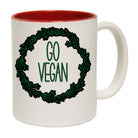 Go Vegan Wreth - Funny Coffee Mug