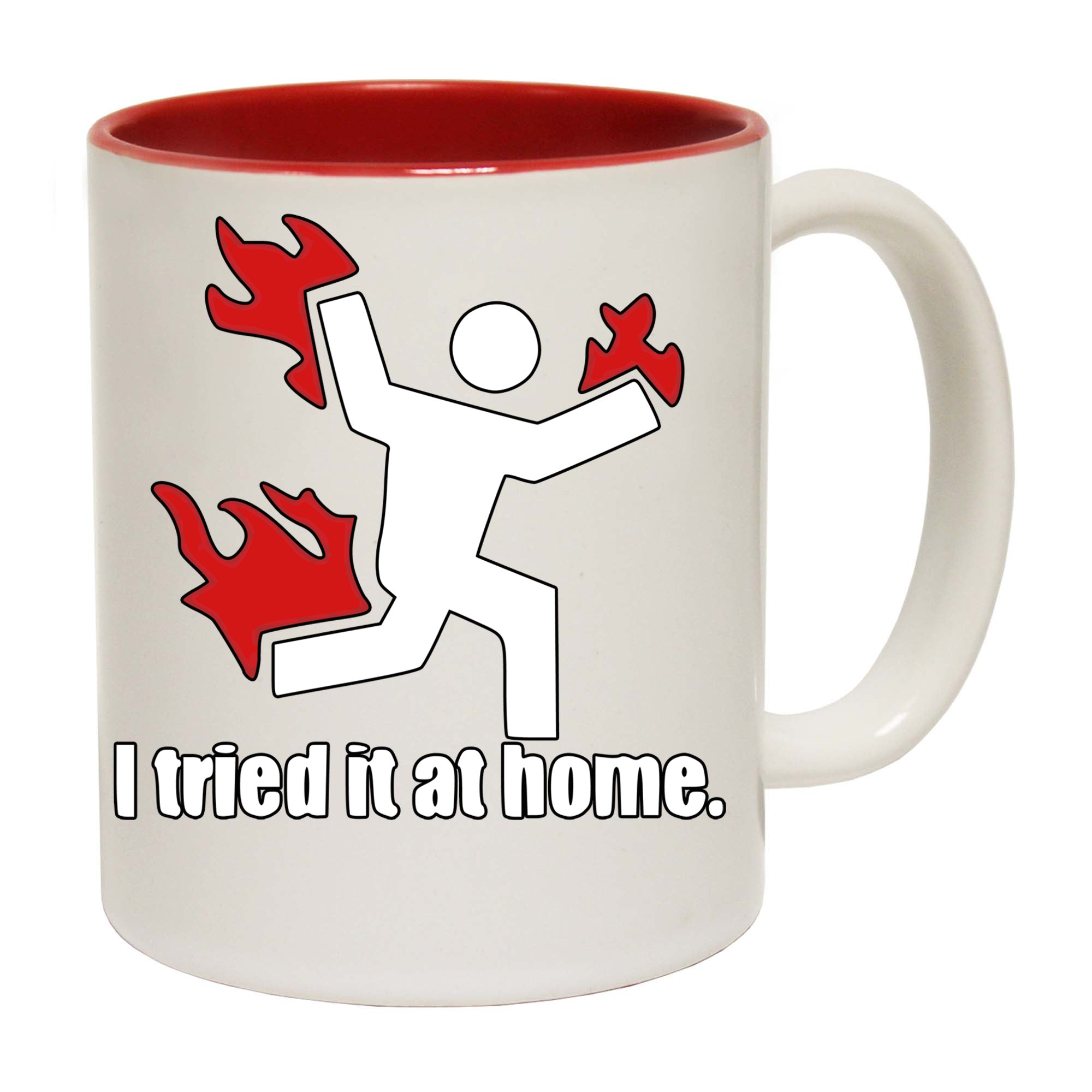 I Tried It At Home - Funny Coffee Mug
