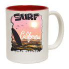 Surf California Wave Rider Surfing - Funny Coffee Mug