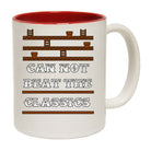 Can Not Beat The Classics Gaming Game - Funny Coffee Mug
