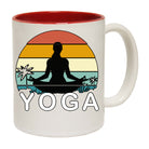Yoga Sunset - Funny Coffee Mug