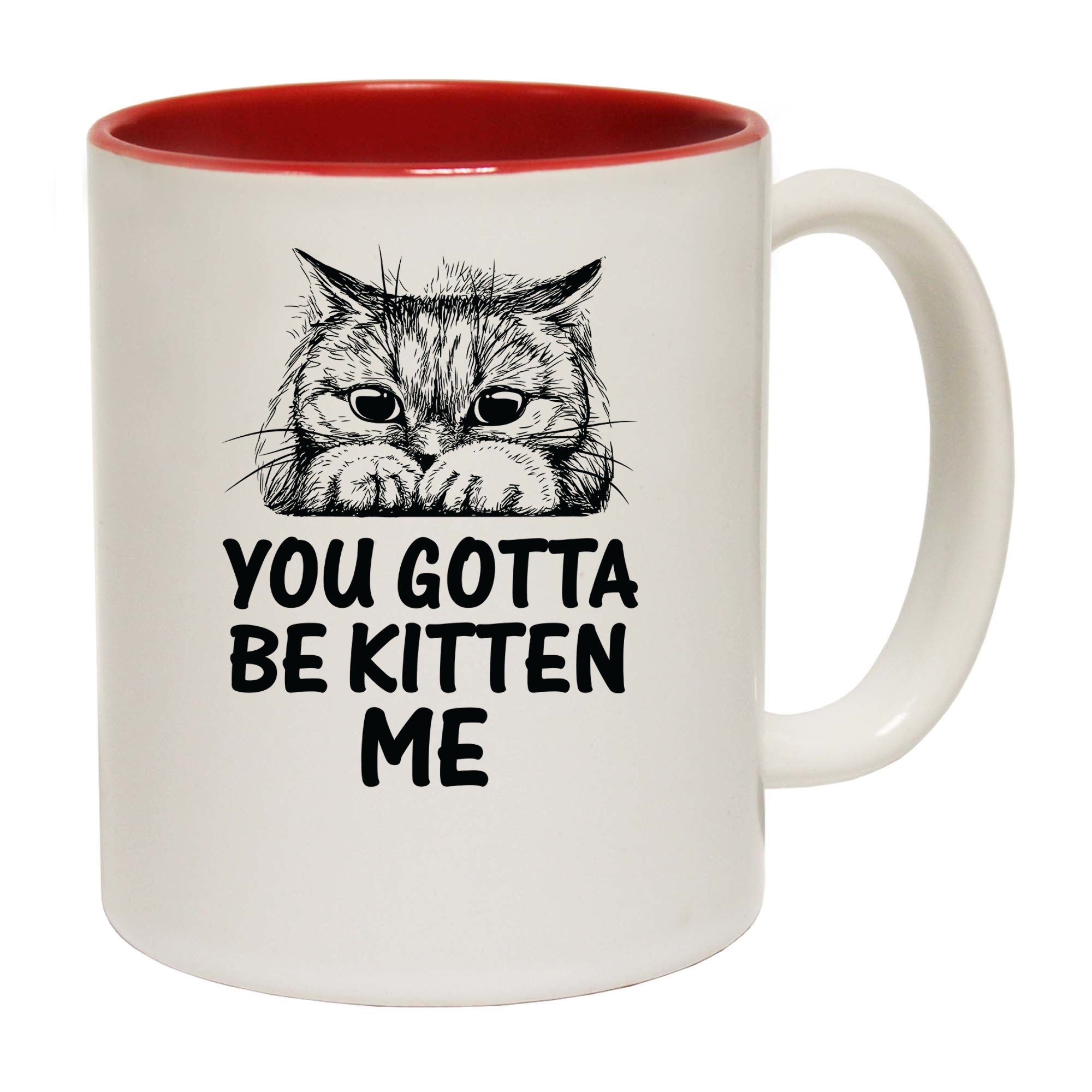 You Gotta Be Kitten Me Cat Kitten Pussy Cats - Funny Coffee Mug