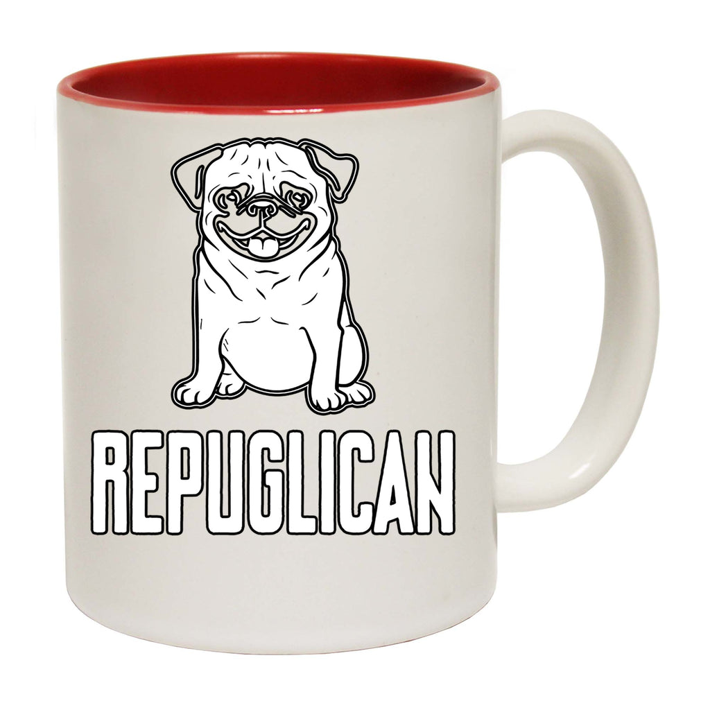 Repuglican Pug Dogs Dog Pet Animal - Funny Coffee Mug