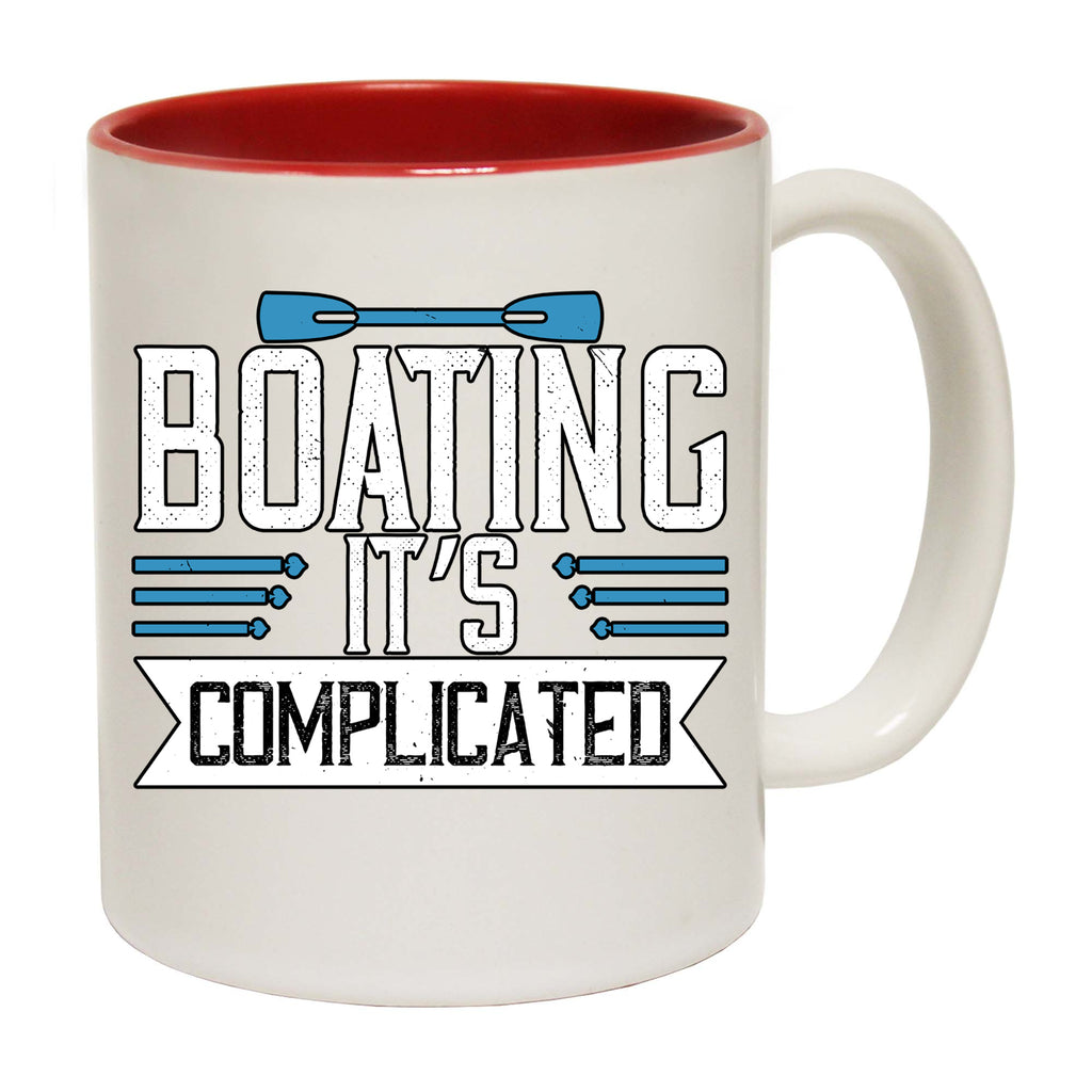Sailing Boating Its Complicated - Funny Coffee Mug