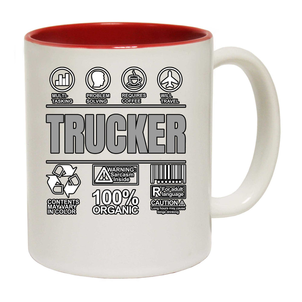 Trucker Sarcastic Humour - Funny Coffee Mug