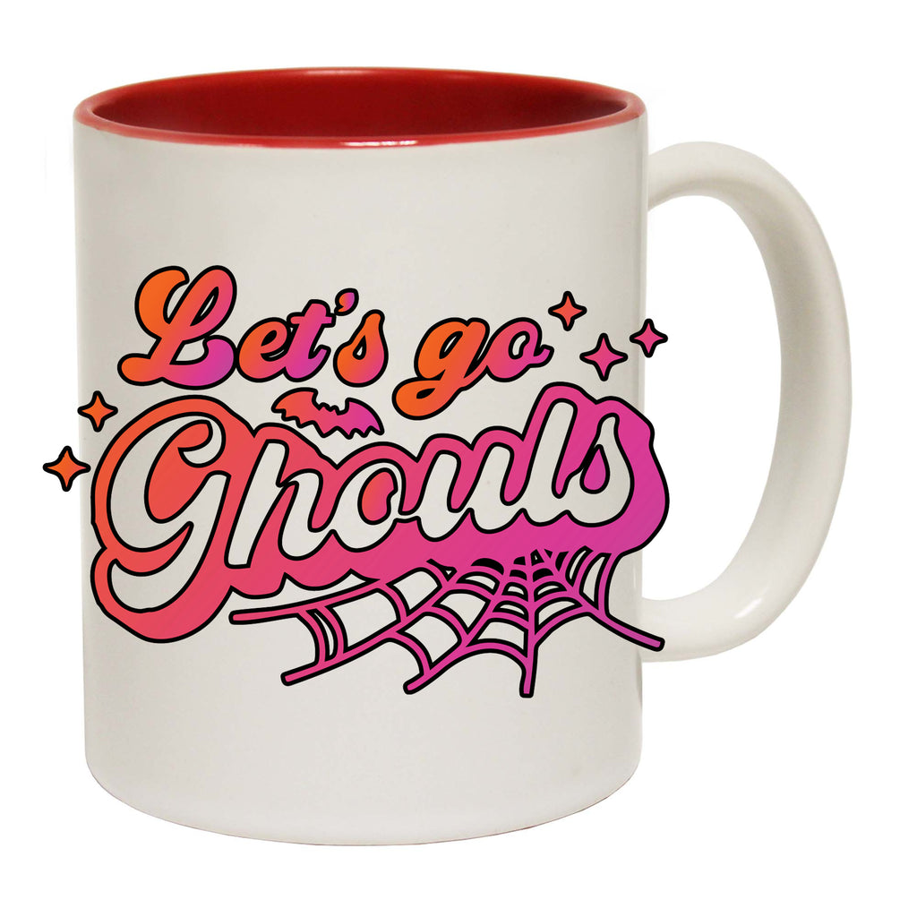 Lets Go Ghouls Halloween Trick Or Treat - Funny Coffee Mug