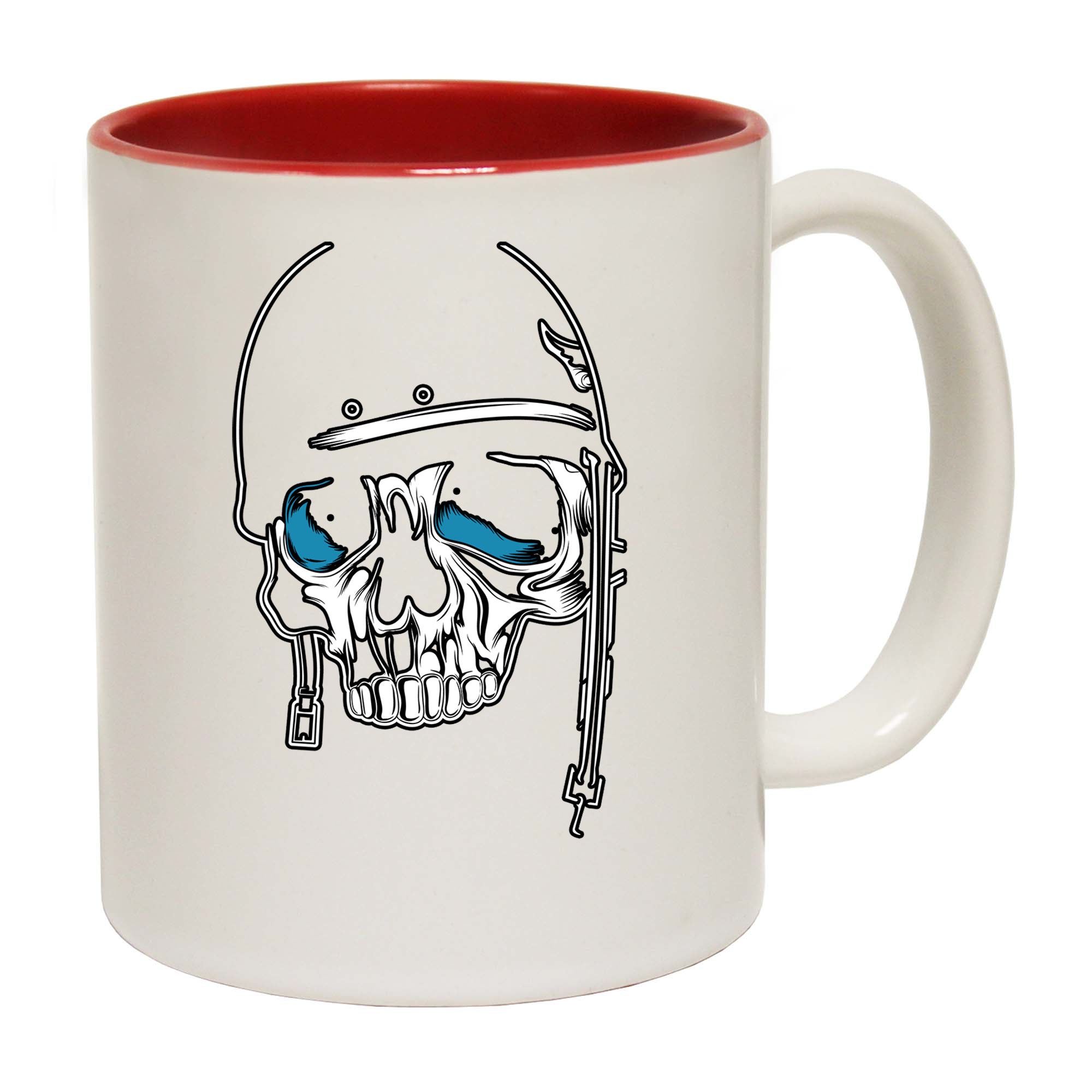 Soldier Skull Fashion - Funny Coffee Mug