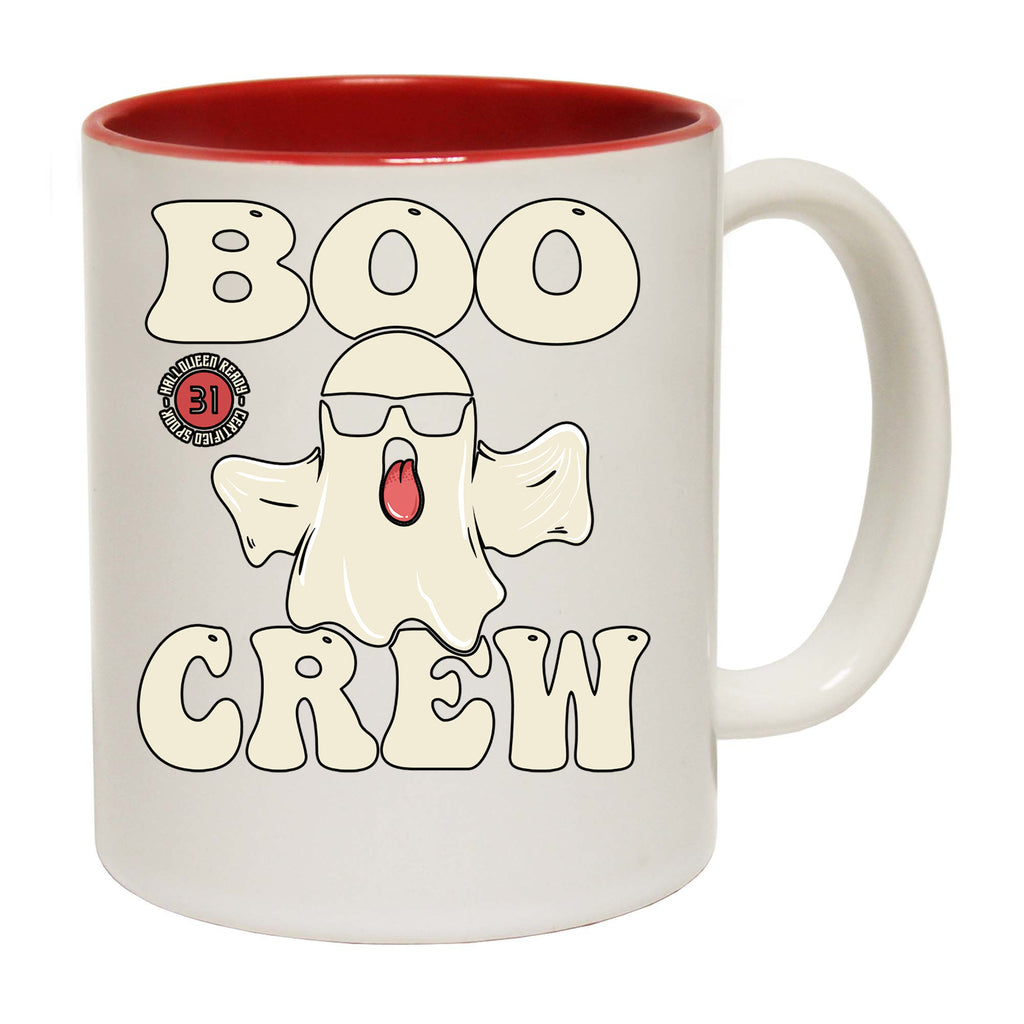 Boo Crew Ghost Halloween - Funny Coffee Mug