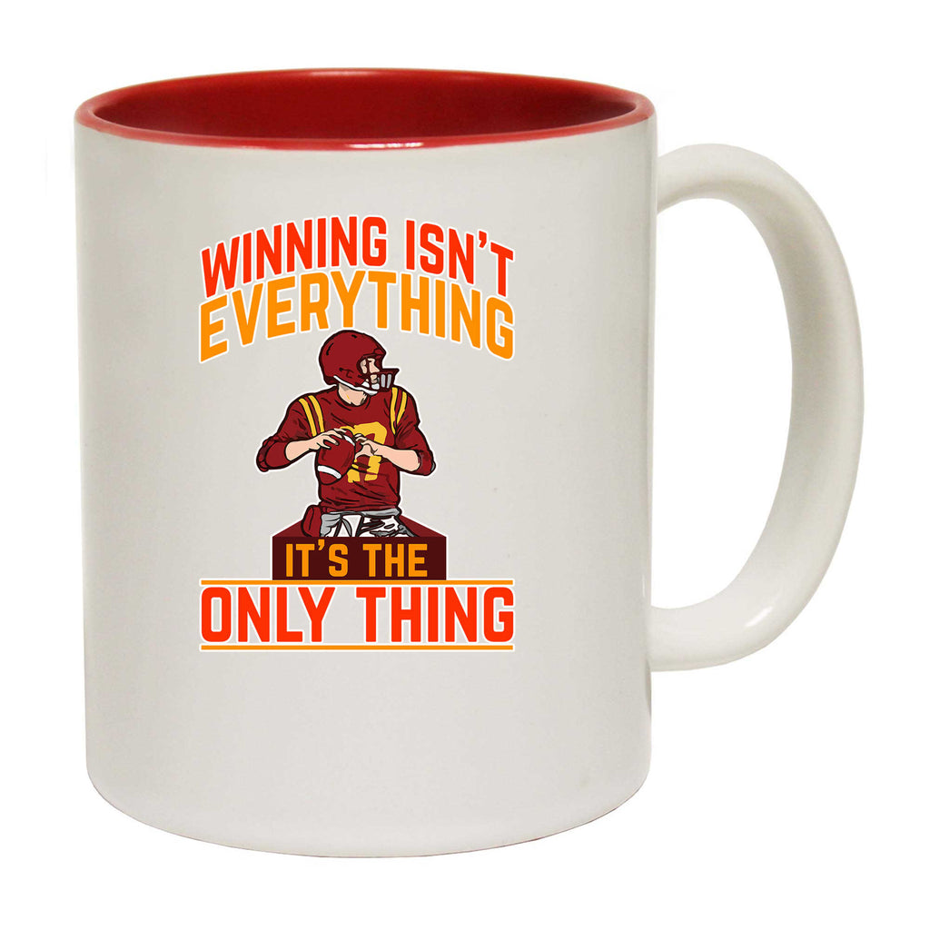 Winning Isnt Everything American Football Gridiron - Funny Coffee Mug