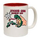 Sticks Stones May Break My Bones But Squats Will Make Me Badass - Funny Coffee Mug