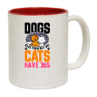 Dogs Have Their Day But Cats Have 365 - Funny Coffee Mug