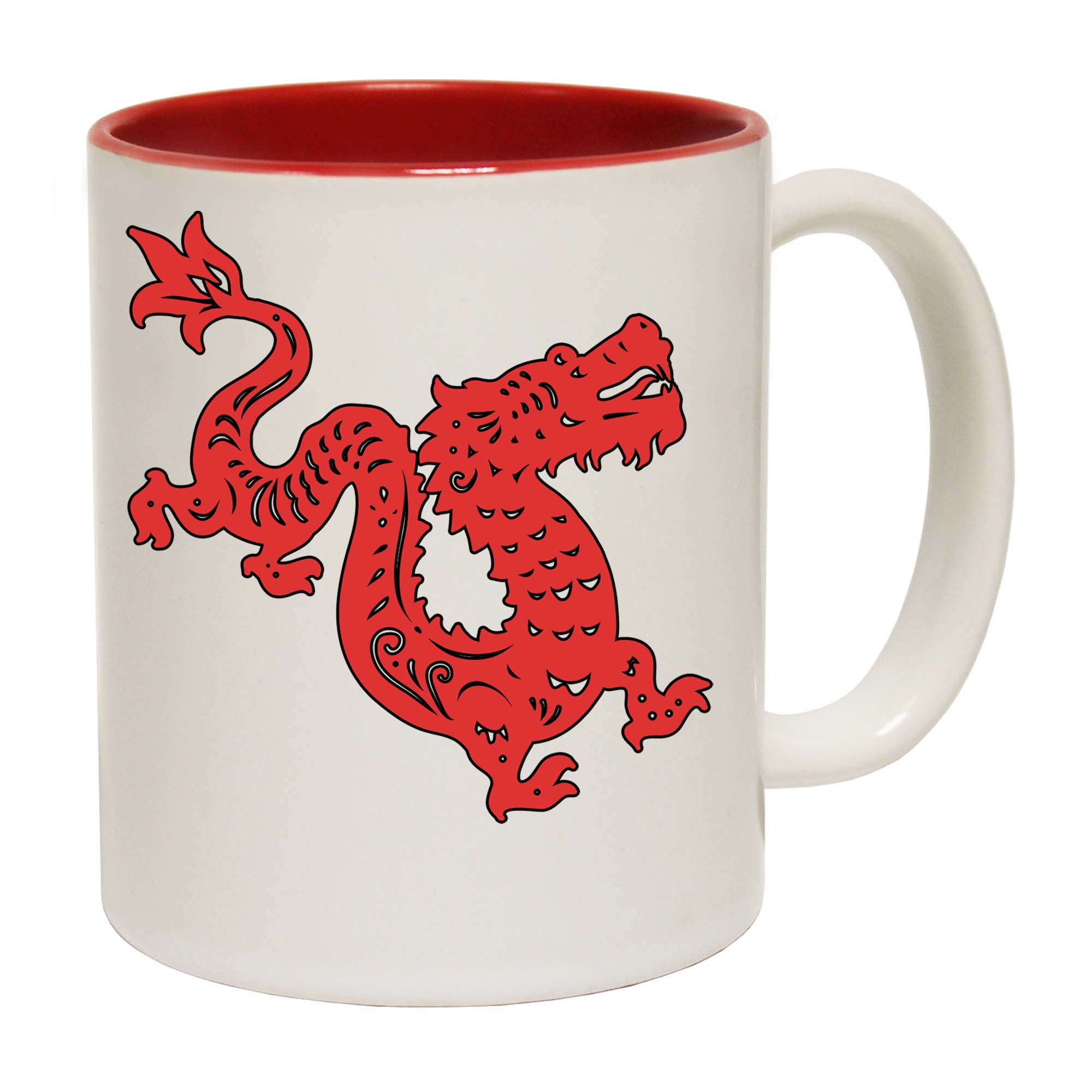 Red Dragon - Funny Coffee Mug