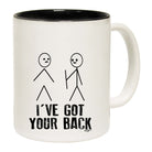 Ive Got Your Back Stickmen - Funny Coffee Mug